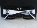 Дамски слънчеви очила квадратни черно и бяло, снимка 14