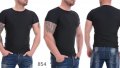 Класическа Мъжка Тениска Микрофибър 854, снимка 1 - Тениски - 37225426