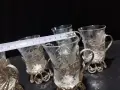 Стари руски стакани подстакани филигран, снимка 5