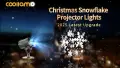 Двоен коледен проектор Coollamp със снежинки и таймер, снимка 7