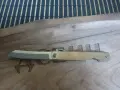 Автентичен Японски джобен нож Higonokami (Хигоноками) - ножче ножка , снимка 5