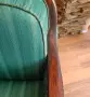 Кресло Jameson 2бр дърво текстил зелено, снимка 5