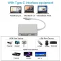 Адаптер Type C към Hdmi, DVI, VGA, USB3.0 за 4K резолюция, снимка 3