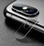 Apple iPhone X / XS Стъклен протектор за задната камера , снимка 1 - Фолия, протектори - 31596687