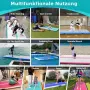 Надуваема тренировъчна постелка Meketum Air Track, 200 х 100 х 10 см, надуваем дюшек за гимнастика, снимка 5