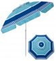 Ветроустойчив чадър с възможност за накланяне. 2м диаметър,Тръба 28/32мм, снимка 1 - Градински мебели, декорация  - 37198009