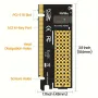 NVMe PCIe адаптер, M.2 NVMe SSD към PCI Express 4.0/3.0/2.0/1.0, снимка 5