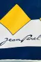 Автентичен италиански дизайнерски копринен шал Jean Parel 76х76 см, снимка 6