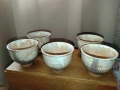 Комплект Японска керамика Хаги 5бр. , снимка 1