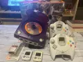 SEGADreamcast JP + 2 джойстика + кутия + vibration pack + 2 memory cards | Нов корпус | Само РАЗМЯНА, снимка 1