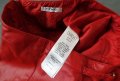 Orsay XS/S (EU 34) ярко червена кожена пола, снимка 10