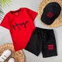 Лятна Ликвидация❌ Детски Спортен Комплект Hugo Boss - Налични Различни Цветове Код B362, снимка 5