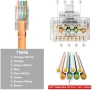 Мрежов комплект FGB кримп клещи тестер RJ45, снимка 6