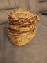 Нова ръчно плетена кошница от ракита, снимка 5