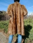 Луксозно кожено палто от норка модел перелина размер М/L, снимка 2