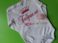Бебешко боди с надпис , снимка 4