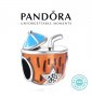 Промо -30%! Талисман Пандора сребро проба 925 Pandora Coconut Cocktail Charm. Колекция Amélie