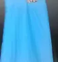 Коприна ,цвят син , снимка 7