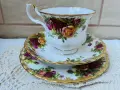 ROYAL ALBERT Красив троен сет за чай или дълго кафе от Англия , снимка 4