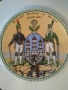 Колекционерска порцеланова чиния „Миньорски град Фрайберг в Саксония“. FREIBERGER ГДР (Германия)., снимка 2