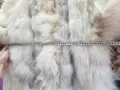 манто от арктическа лисица M ДВУЛИЦЕВО!!!, снимка 10