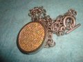 ПОСРЕРЕНО ВИНТИДЖ МОДЕЛ БРЕСТЯЩО АРТ ДЕКО СТИЛ КОЛИЕ МЕДАЛЬОН 20485 , снимка 4