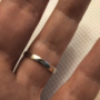 Авторски сребърен пръстен със зелен кехлибар , снимка 6