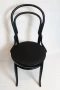 Дървени трапезни столове мека седалка черни, снимка 7