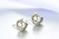 Сребърни обеци 925 - Перли Разкош Код: BX503, снимка 5