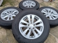 Лети джанти 16ки 5х114.3 Mitsubishi + летни гуми 215/70/16 Yokohama, снимка 1