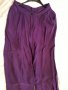 Панталон с широки крачоли лилав цвят, снимка 1 - Панталони - 30221335