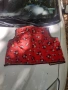Старо червено шарено елече елек за народна носия, снимка 5