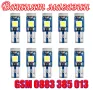 10 бр. малки габаритни крушки за осветление на арматурно табло T5 3SMD LED супер ярък 3030 LED освет, снимка 11