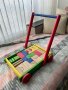 Образователна дървена  играчка и уолкър Viga Toys, снимка 1 - Образователни игри - 39227014
