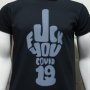 Нова мъжка тениска с дигитален печат FUCK YOU COVID 19, снимка 5