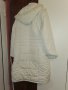 Бяло дълго зимно шушляково яке, снимка 8