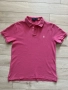 Оригинална мъжка поло тениска Polo Ralph Lauren "Slim Fit", Розова, Размер L, снимка 1