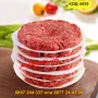 Комплект 40 бр. незалепващи дискове за бургери - КОД 4435, снимка 3