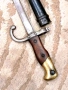 Френски щик нож байонет ГРА GRASS M1874 Waffenfabrik Steyr 1885 гръцка поръчка, снимка 4
