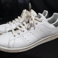 Оригинални кожени Adidas Stan Smith CQ2206, снимка 4 - Маратонки - 31653927