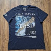 Страхотна мъжка  тениска  CAMP DAVID  размер  XL, снимка 1 - Тениски - 40738802