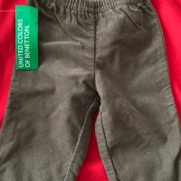 Кафеви джинси на Бенетон, снимка 1 - Детски панталони и дънки - 42674722