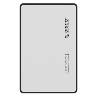 Orico външна кутия за диск Storage - Case - 2.5 inch USB3.0 SILVER - 2588US3-V1-SV, снимка 3 - Външни хард дискове - 44782959