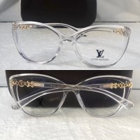 Louis Vuitton Прозрачни слънчеви,диоптрични рамки очила за компютър, снимка 1 - Слънчеви и диоптрични очила - 42765179
