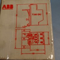 термореле ABB T80 DU Thermal relay 52A, снимка 10 - Електродвигатели - 34451877