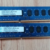 NANYA PC3-10600U Desktop Memory 2x4GB  8GB , снимка 1 - RAM памет - 42518302