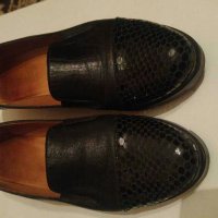 Обувки от естествена кожа на Donna Ricco, снимка 1 - Дамски ежедневни обувки - 29603764