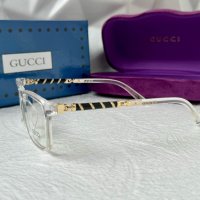 Gucci диоптрични рамки ,прозрачни слънчеви очила,очила за компютър, снимка 10 - Слънчеви и диоптрични очила - 44465602