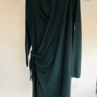 Масленозелена рокля HOSS INTROPIA,нежен меринос 100%, снимка 7 - Рокли - 31715480