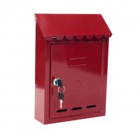 Пощенска кутия в червен цвят, снимка 2 - Декорация за дома - 34865128